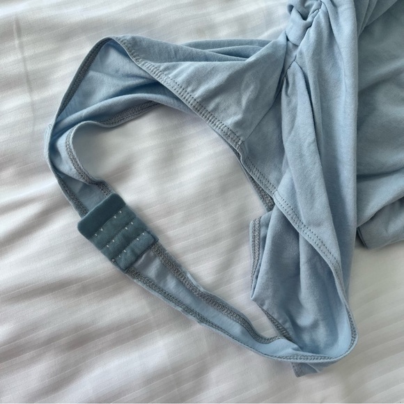 NWT Jonathan Simkhai Standard Harper Bodysuit in Cove XS - Picture 14 of 16